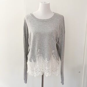 Lace Detail Sweater